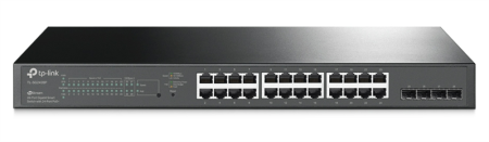 Коммутатор TP-Link SG2428P (L2+) 24x1Гбит/с 4SFP 24PoE+ 250W управляемый