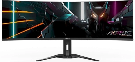 Монитор Gigabyte 49" Aorus CO49DQ черный OLED 16:9 HDMI M/M матовая HAS Piv 250cd 178гр/178гр 5120x1440 144Hz DP DQ USB 11.28кг