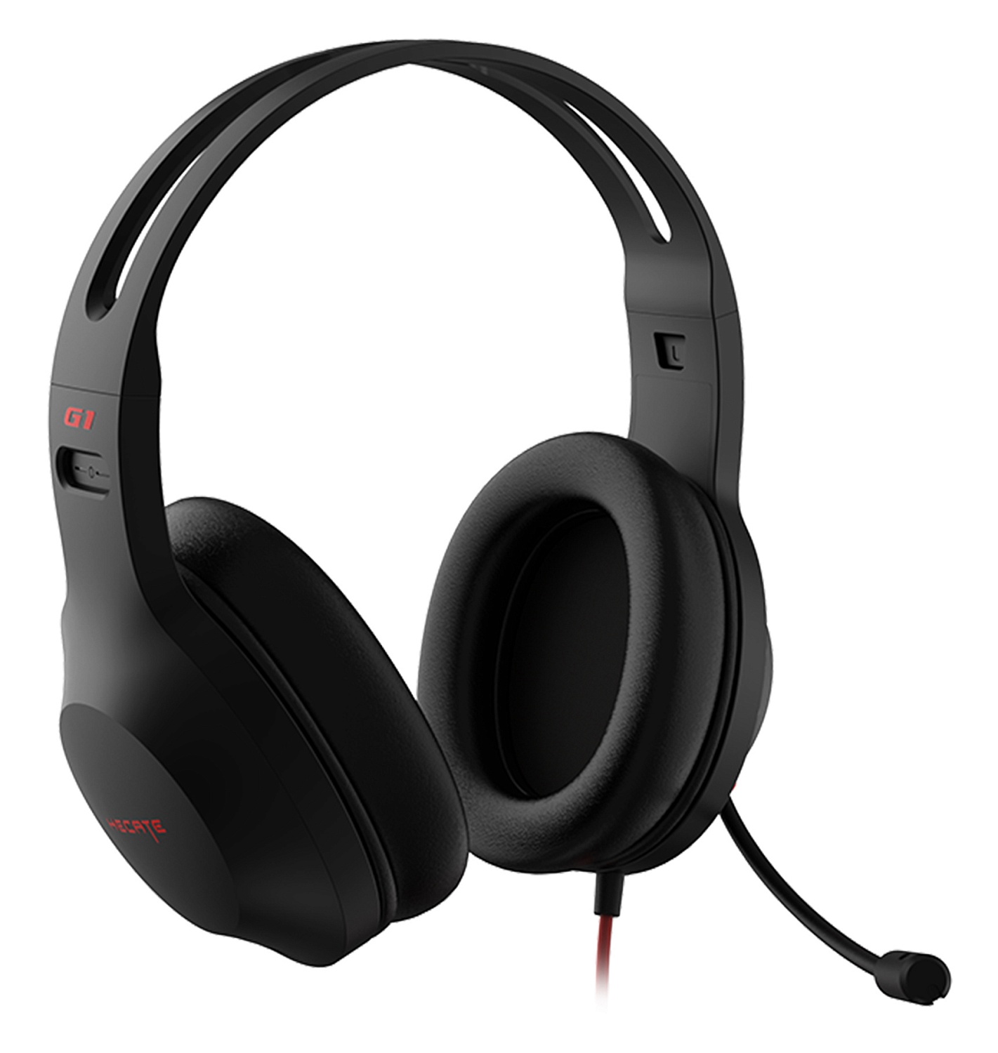 Наушники с микрофоном Edifier G1 черный 2.5м накладные USB оголовье