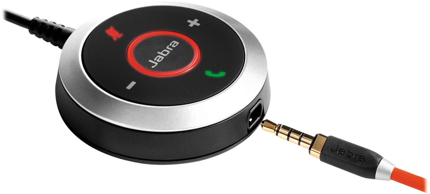 Наушники с микрофоном Jabra EVOLVE 40 MS черный 2.15м накладные USB оголовье (6399-823-189)