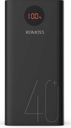 Мобильный аккумулятор Romoss PEA40 40000mAh QC3.0 3A черный