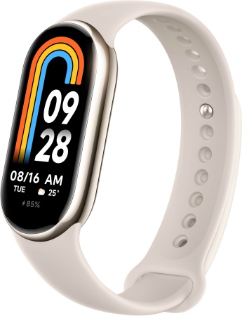 Фитнес-трекер Xiaomi Smart Band 8 M2239B1 AMOLED корп.:золото белое рем.:бежевый (BHR7166GL)