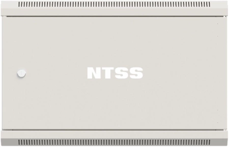 Шкаф коммутационный NTSS Премиум (NTSS-W9U6045FD) настенный 9U 570x450мм пер.дв.металл 60кг серый 20кг