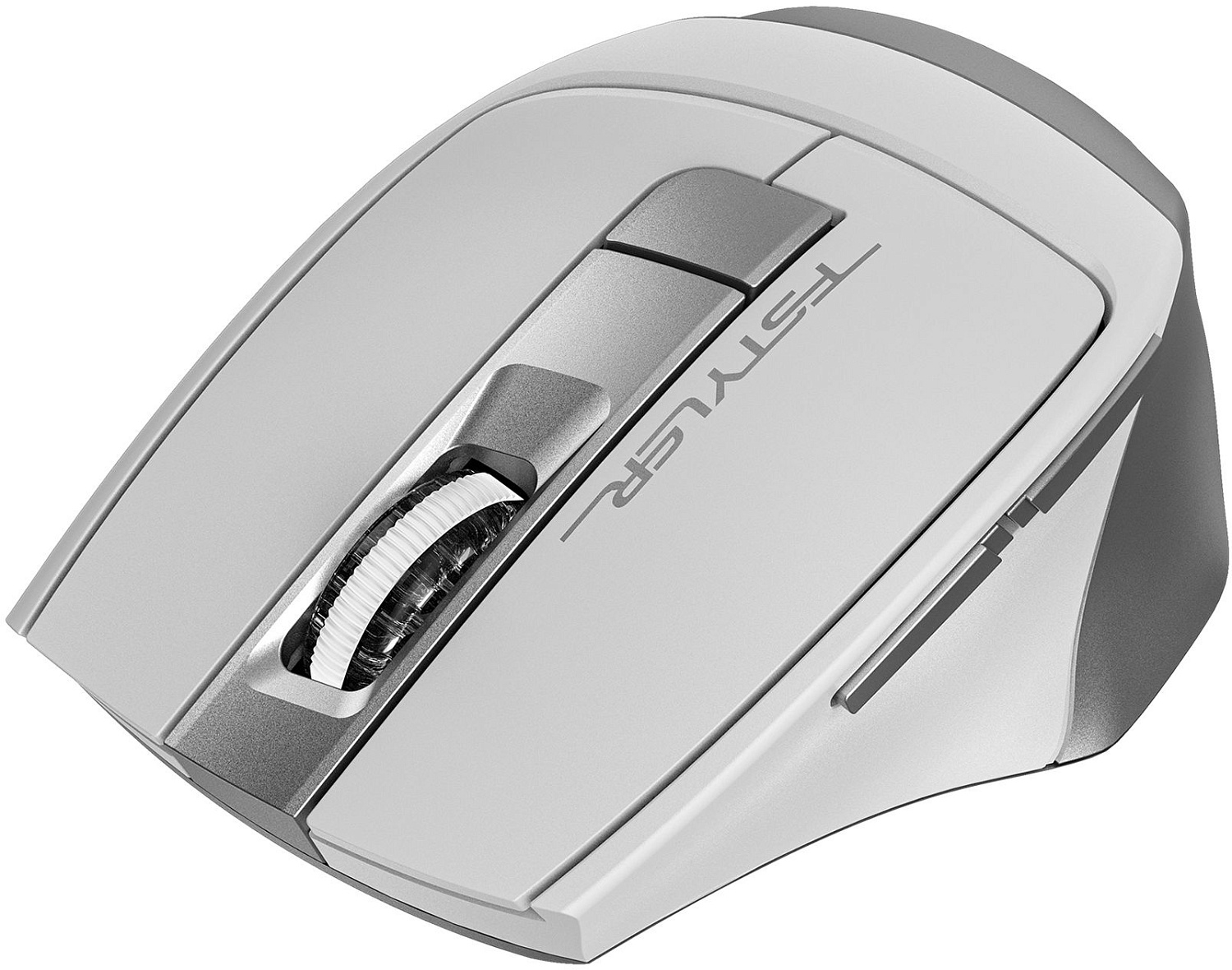Мышь A4Tech Fstyler FB35S белый/серый оптическая (2000dpi) беспроводная BT/Radio USB для ноутбука (5but) Мышь A4Tech Fstyler FB35S белый/серый оптическая (2000dpi) беспроводная BT/Radio USB для ноутбука (5but)