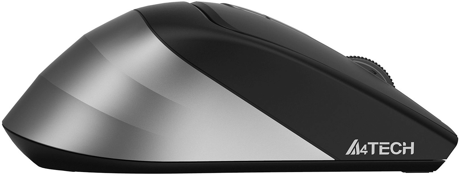Мышь A4Tech Fstyler FG35S серый/черный оптическая (2000dpi) silent беспроводная USB (5but) Мышь A4Tech Fstyler FG35S серый/черный оптическая (2000dpi) silent беспроводная USB (5but)