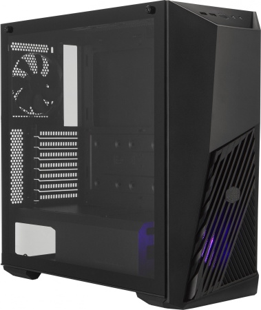 Корпус Cooler Master MasterBox K501L RGB TG черный без БП ATX 5x120mm 4x140mm 1xUSB2.0 1xUSB3.0 audio bott PSU