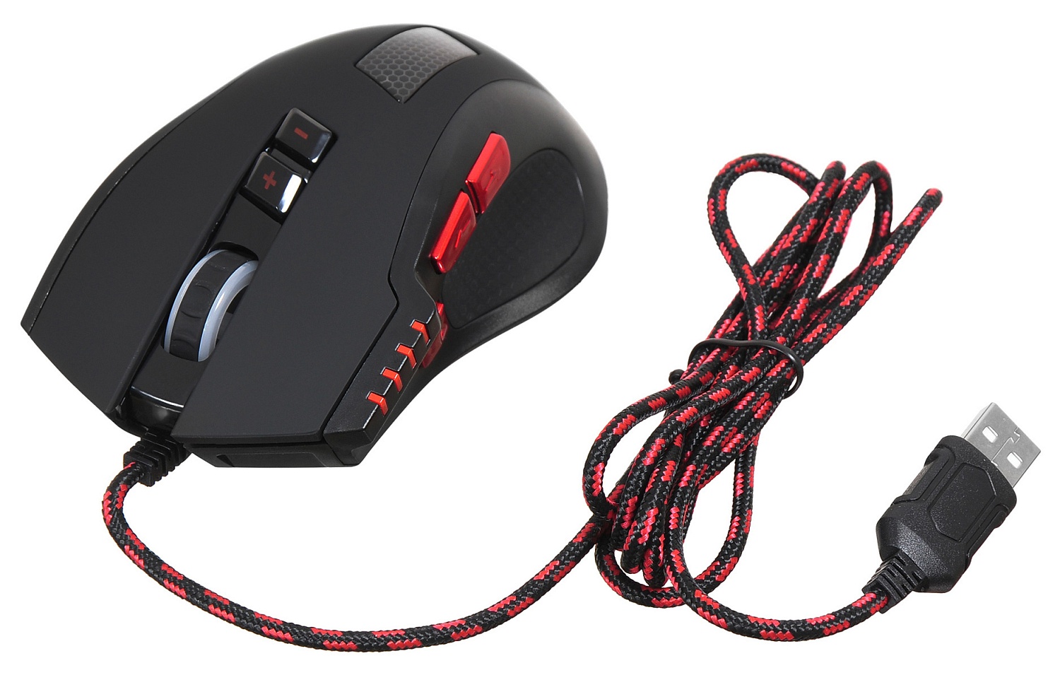 Мышь Оклик 806G черный/красный оптическая (3200dpi) USB (8but) Мышь Оклик 806G черный/красный оптическая (3200dpi) USB (8but)