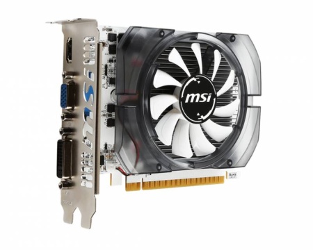 Видеокарта MSI PCI-E N730-4GD3V2 nVidia GeForce GT 730 4096Mb 128bit DDR3 700/1000 DVIx1/HDMIx1/CRTx1/HDCP Ret