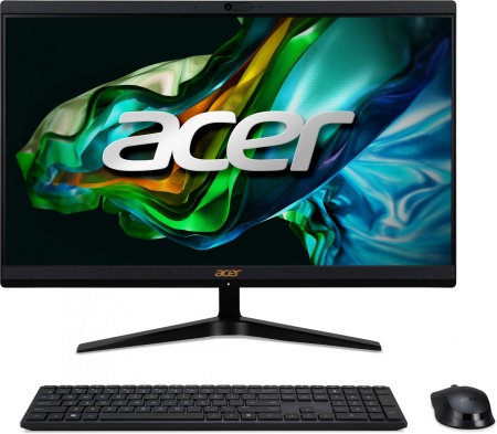 Моноблок Acer Aspire C22-1800 21.5" Full HD i5 1335U (0.9) 8Gb SSD256Gb Iris Xe CR noOS WiFi BT 65W клавиатура мышь Cam черный 1920x1080