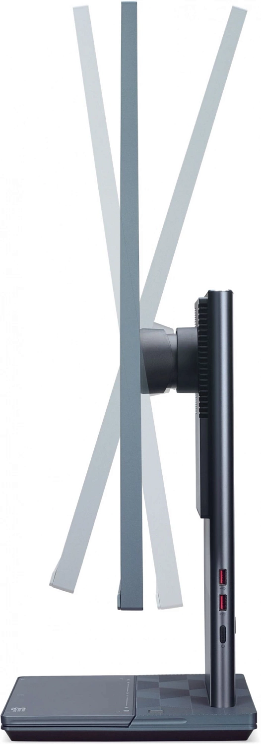 Моноблок Acer Aspire S32-1856 31.5" WQHD i7 1360P (2.2) 32Gb SSD1Tb UHDG CR Windows 11 Professional GbitEth WiFi BT 180W клавиатура мышь Cam серый 2560x1440