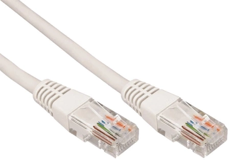 Патч-корд Rexant 18-1007 U/UTP не экранированный RJ-45 вил.-вилка RJ-45 кат.5E 5м серый ПВХ