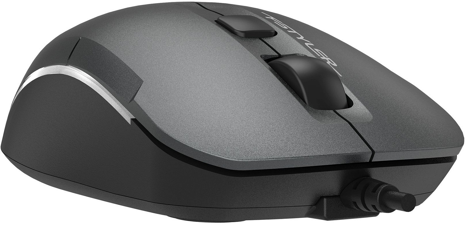 Мышь A4Tech Fstyler FM26 серый/черный оптическая (2000dpi) USB для ноутбука (4but) Мышь A4Tech Fstyler FM26 серый/черный оптическая (2000dpi) USB для ноутбука (4but)