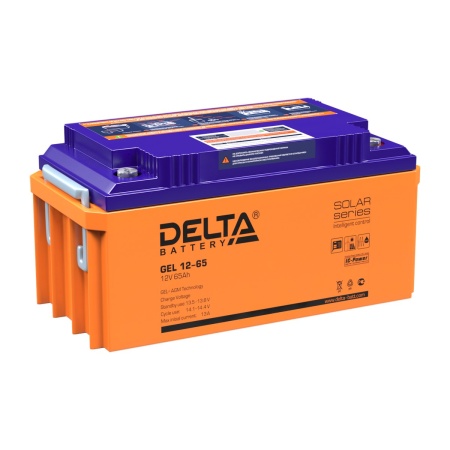 Аккумуляторная батарея DELTA BATTERY GEL 12-65