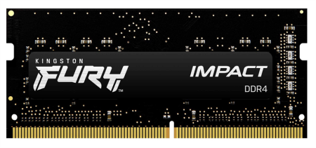 Память DDR4 16Gb 2666MHz Kingston KF426S16IB/16 Fury Impact RTL PC4-21300 CL16 SO-DIMM 260-pin 1.2В Ret