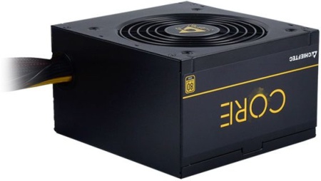 Блок питания Chieftec ATX 600W CORE BBS-600S-Bulk 80+ gold 24pin APFC 120mm fan 6xSATA