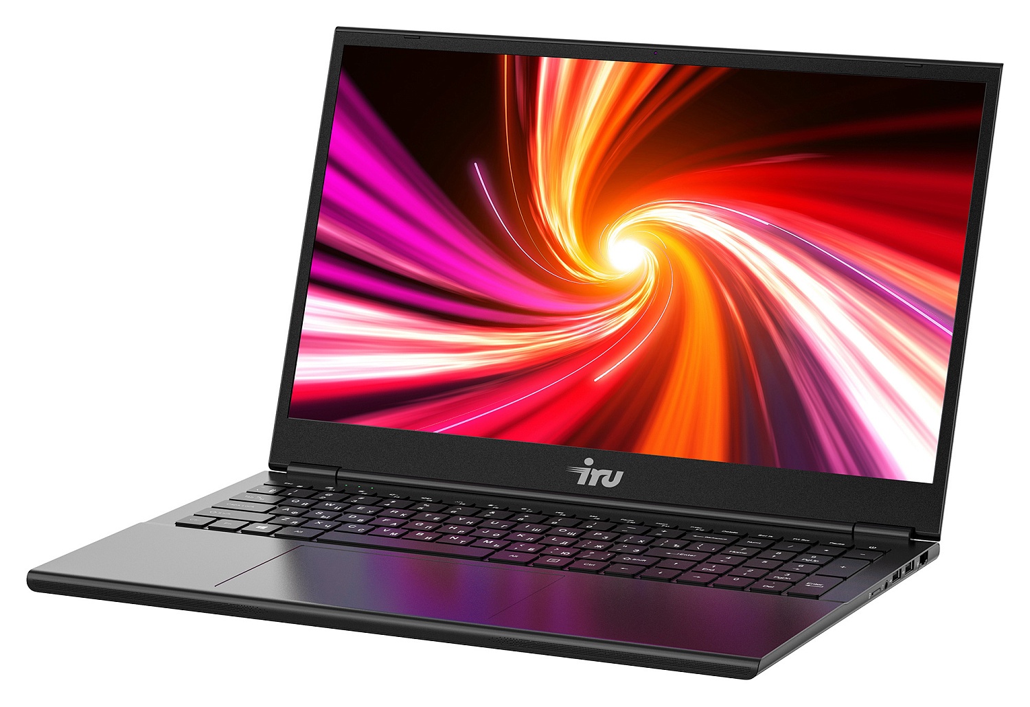 Ноутбук IRU Калибр 17TLI Core i5 1135G7 16Gb SSD512Gb Intel Iris Xe 17.3" IPS FHD (1920x1080) Free DOS grey WiFi BT Cam 4800mAh (1872396)