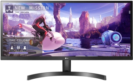 Монитор LG 34" 34WL500-B черный IPS LED 21:9 HDMI матовая 1000:1 300cd 178гр/178гр 2560x1080 75Hz WQ 6.9кг