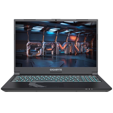 Ноутбук Gigabyte G5 Core i5 13500H 16Gb SSD512Gb NVIDIA GeForce RTX4050 6Gb 15.6" IPS FHD (1920x1080) Windows 11 black WiFi BT Cam (MF5-52KZ353SH)