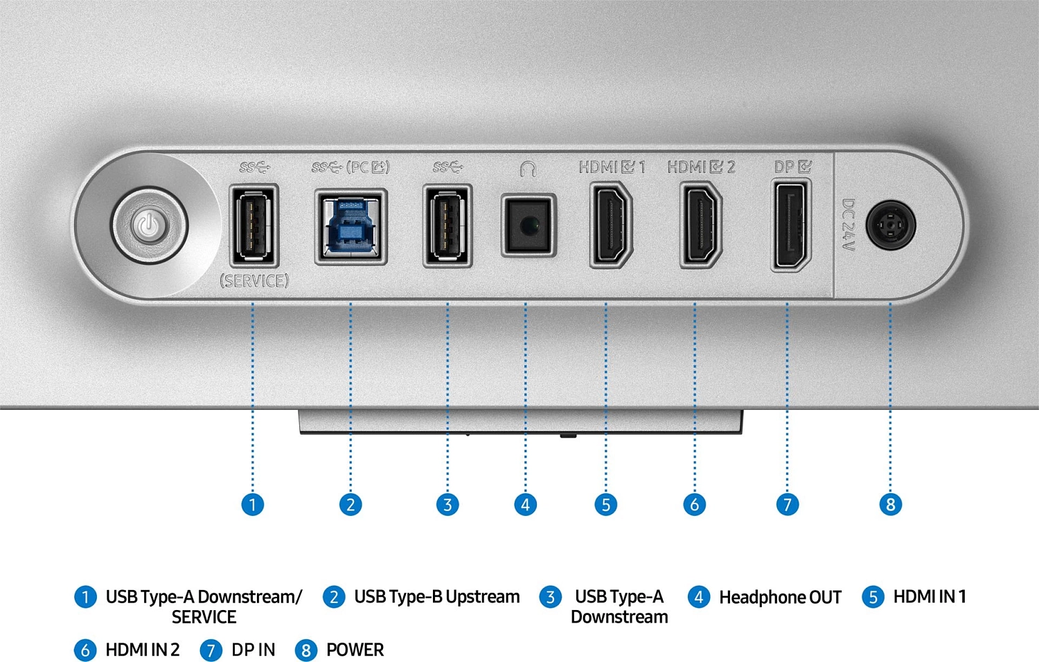 Монитор Samsung 32" Odyssey OLED G8 LS32FG812SIXCI серебристый OLED LED 16:9 HDMI матовая HAS Piv 260cd 178гр/178гр 3840x2160 240Hz DP 4K USB 8.4кг