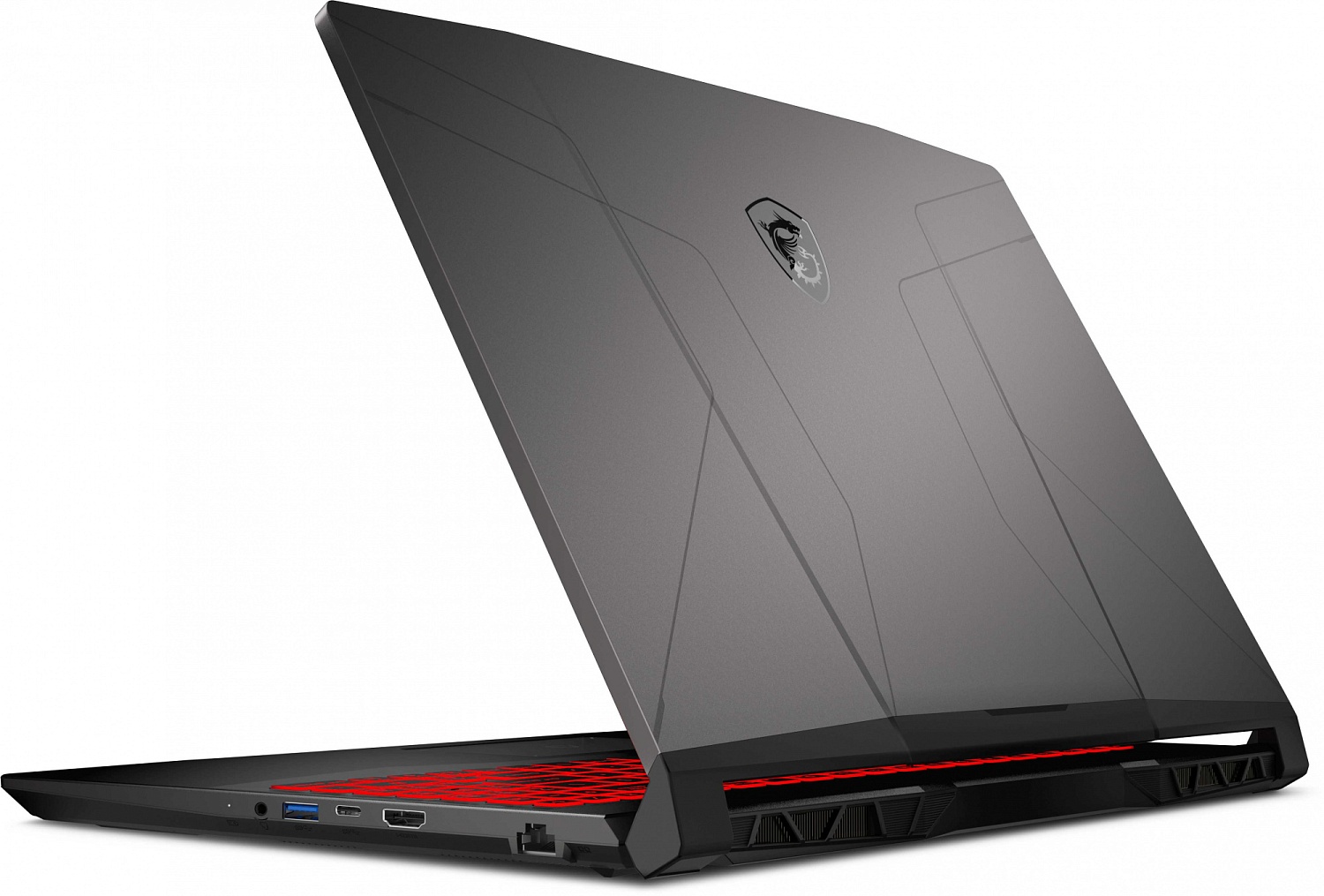 Ноутбук MSI Pulse GL66 11UDK-420XRU Core i5 11400H 8Gb SSD512Gb NVIDIA GeForce RTX 3050 Ti 4Gb 15.6" IPS FHD (1920x1080) Free DOS grey WiFi BT Cam (9S7-158224-420)