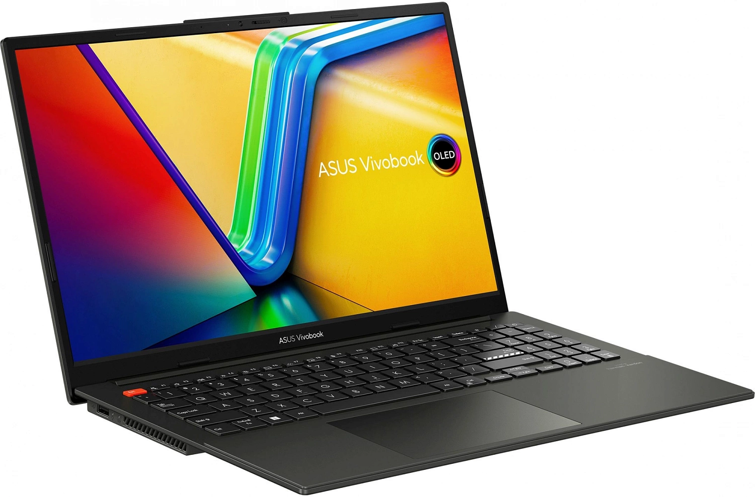 Ноутбук Asus Vivobook S 15 OLED K5504VA-MA278W Core i9 13900H 16Gb SSD1Tb Intel Iris Xe graphics 15.6" OLED 2.8K (2880x1620) Windows 11 Home black WiFi BT Cam (90NB0ZK2-M00LT0)