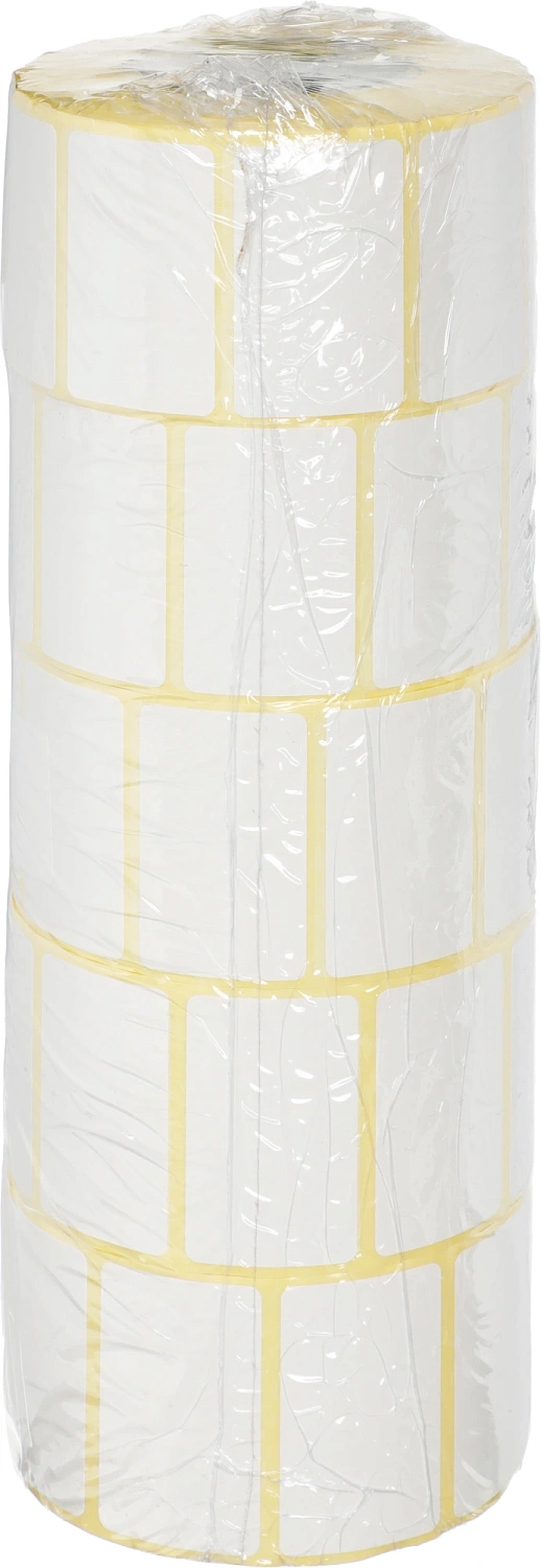 Термоэтикетки Cactus Eco CS-TE43251000 сег.:43x25мм самоклей. д.вн.рул.80мм д.вт.40мм 1000шт/рул белый