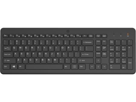 клавиатура Keyboard HP 220 Wireless - black ENG/RUS