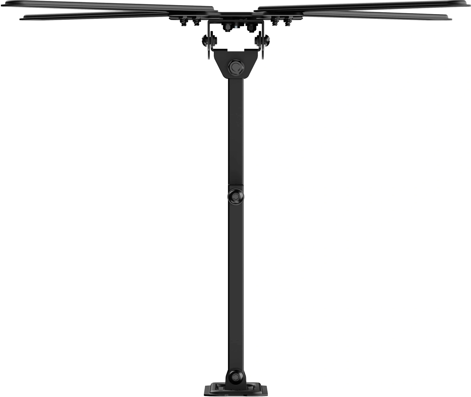 Кронштейн для телевизора Ultramounts UM958 черный 13"-43" макс.25кг настенный поворот и наклон