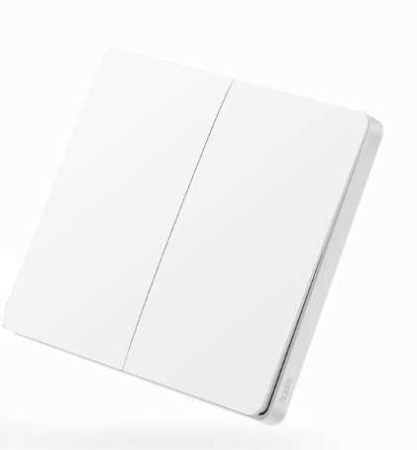 Беспроводной выключатель (две клавиши) Aqara Wireless Remote Switch (Double Rocker)