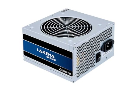 Блок питания Chieftec IArena GPB-450S (ATX 2.3, 450W, 85 PLUS, Active PFC, 120mm fan) OEM