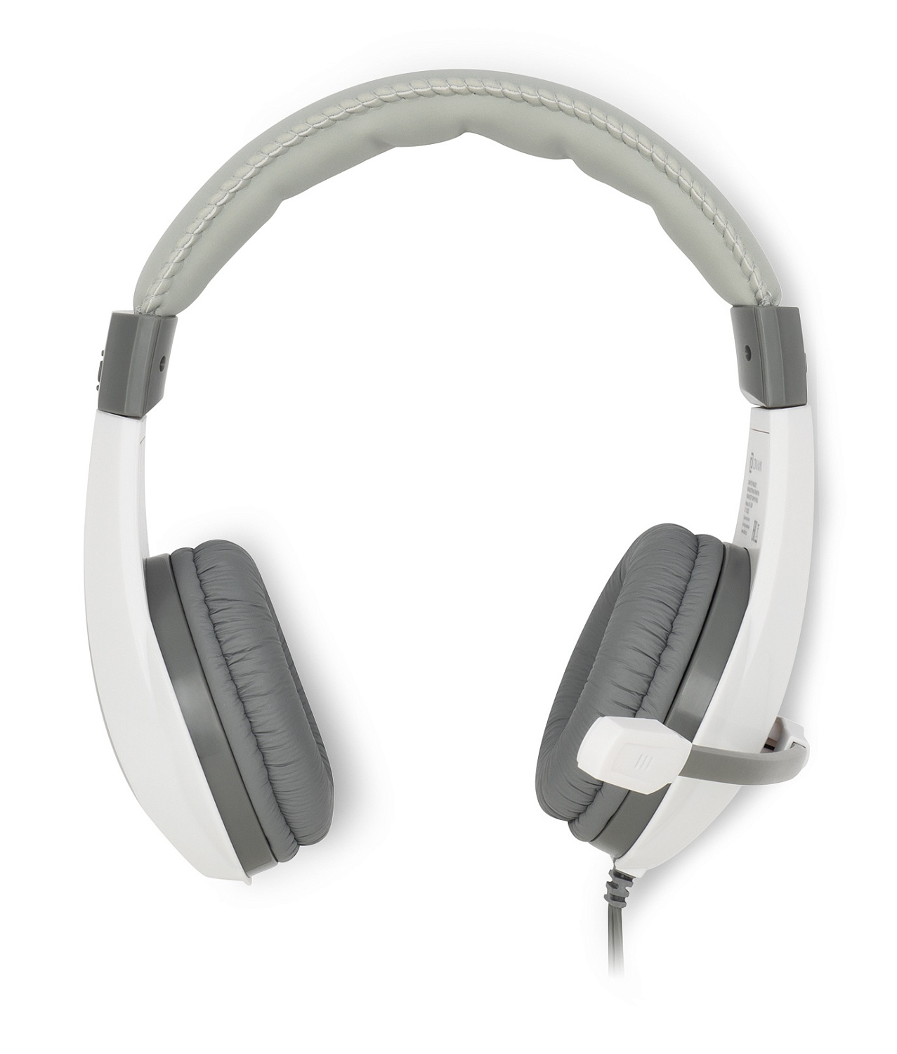 Наушники с микрофоном Оклик HS-L600 серый 1.8м мониторные оголовье (1532023)