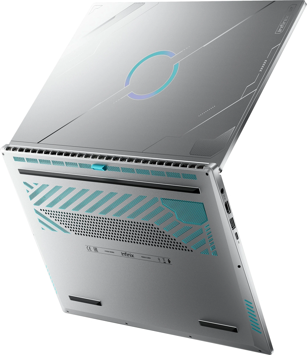 Ноутбук Infinix GTBook GL614 Intel Core i5-13420H/16Gb/SSD512Gb/RTX5060 8Gb (90W)/16"/IPS/WQXGA/2560x1600/120Hz/NoOS/Silver/1.99kg (71005000135)