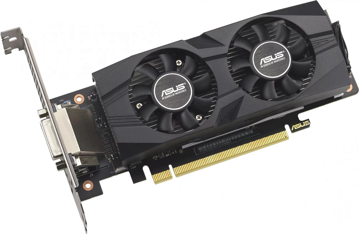 Видеокарта Asus PCI-E 4.0 RTX3050-O6G-LP-BRK NVIDIA GeForce RTX 3050 6Gb 96bit GDDR6 1507/14000 DVIx1 HDMIx1 DPx1 HDCP Ret low profile Видеокарта Asus PCI-E 4.0 RTX3050-O6G-LP-BRK NVIDIA GeForce RTX 3050 6Gb 96bit GDDR6 1507/14000 DVIx1 HDMIx1 DPx1 HDCP Ret low profile