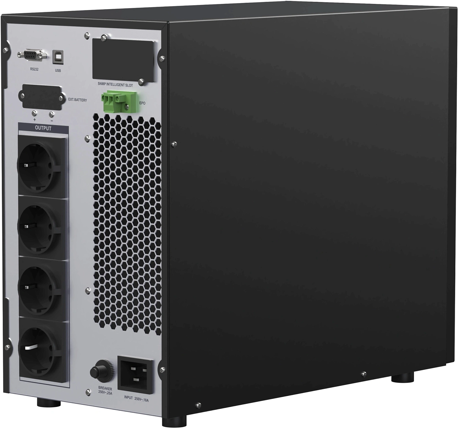 Источник бесперебойного питания Ippon Innova TAE 3000 3000Вт 3000ВА черный