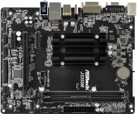 Материнская плата Asrock J3355M mATX AC`97 8ch(7.1) GbLAN+VGA+DVI+HDMI