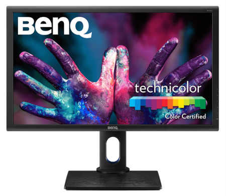 Монитор BENQ 27" PD2700Q IPS LED, 2560x1440, 4ms, 350cd/m2, 10bit, 20M:1, 178°/178°, HDMI,  DP1.2, miniDP1.2, USB 2.0*2, card reader, speakers, HAS Pivot Tilt Swivel Black