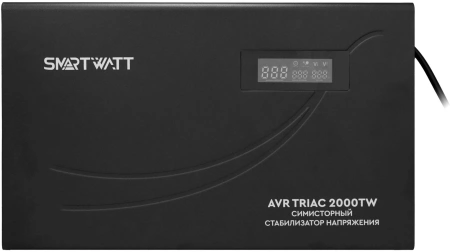 Стабилизатор напряжения Smartwatt AVR Triac 2000TW 2000ВА черный