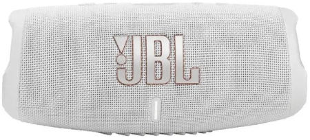 Колонка порт. JBL Charge 5 белый 40W 2.0 BT (JBLCHARGE5WHT)