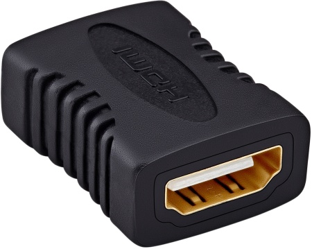 Адаптер аудио-видео Buro HDMI (f)/HDMI (f) черный (BHP-ADP-HDMI-1.4)