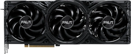 Видеокарта Palit PCI-E 5.0 PA-RTX5080 GAMINGPRO NVIDIA GeForce RTX 5080 16Gb 256bit GDDR7 2295/30000 HDMIx1 DPx3 HDCP Ret
