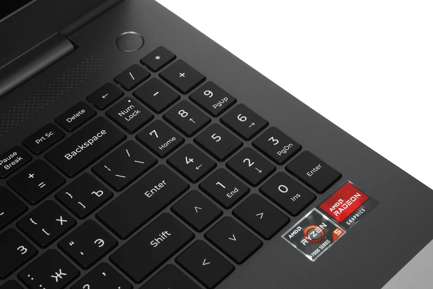 Ноутбук Machcreator One R5 Ryzen 5 7430U 16Gb SSD512Gb AMD Radeon Graphics 15.6" IPS FHD (1920x1080) Windows 11 Pro grey WiFi BT Cam 4825mAh (JJ00GB00GRU)