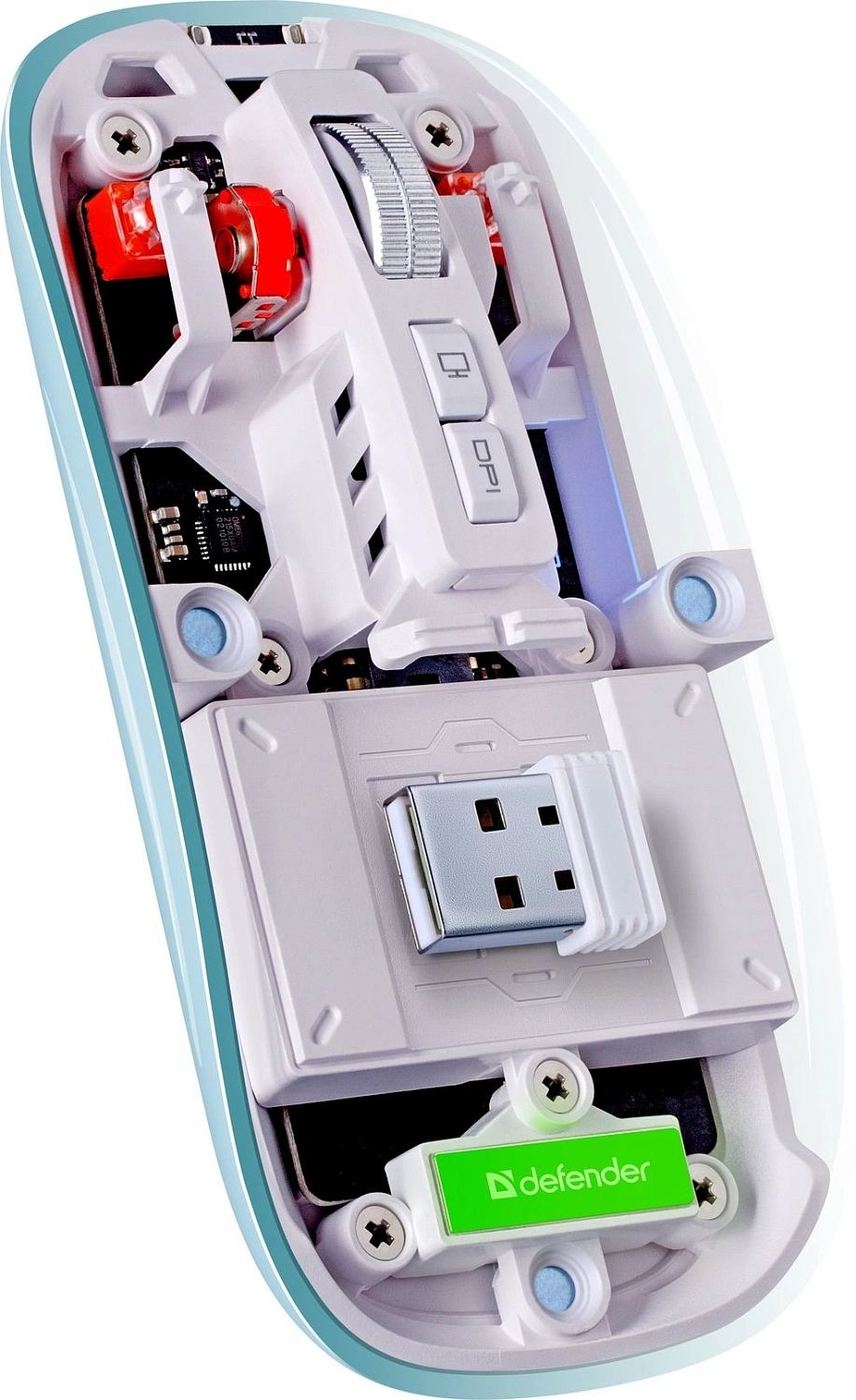 Мышь Defender Ixes MM-999 прозрачный оптическая 2400dpi silent беспров. BT/Radio USB 4but (52999) Мышь Defender Ixes MM-999 прозрачный оптическая 2400dpi silent беспров. BT/Radio USB 4but (52999)