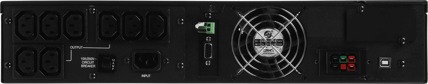 Источник бесперебойного питания Powercom Macan MRT-1000-L 1000Вт 1000ВА черный без батареи