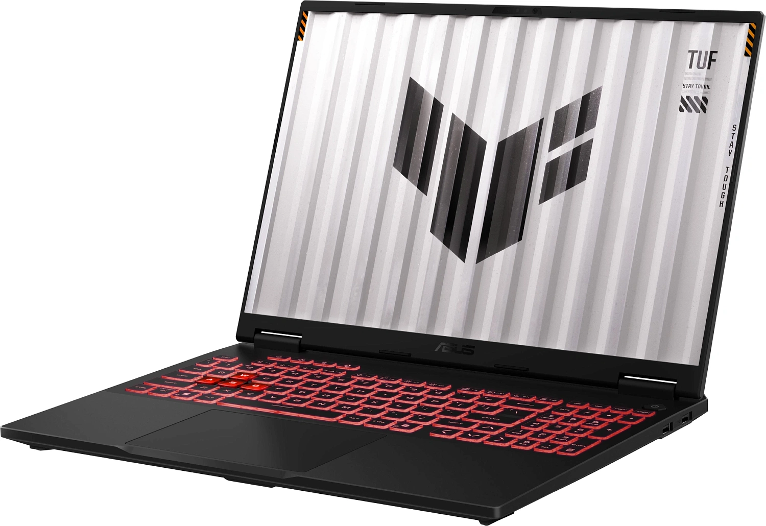 Ноутбук Asus TUF Gaming A16 FA608PP-QT006 Ryzen 9 8940HX 16Gb SSD512Gb NVIDIA GeForce RTX 5070 8Gb 16" IPS WQXGA (2560x1600) без ОС grey WiFi BT Cam (90NR0MD1-M00A50)