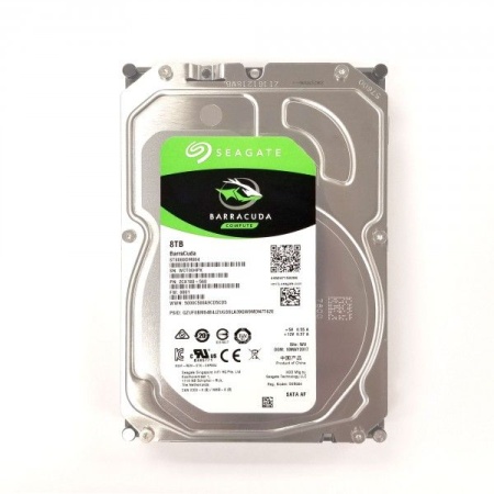 Жесткий диск Seagate Original SATA-III 8Tb ST8000DM004 Desktop Barracuda (5400rpm) 256Mb 3.5"