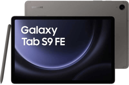 Планшет Samsung Galaxy Tab S9 FE BSM-X510 Exynos 1380 (2.4) 8C RAM6Gb ROM128Gb 10.9" TFT 2304x1440 Android 13 графит 8Mpix 12Mpix BT GPS WiFi Touch microSD 1Tb 8000mAh
