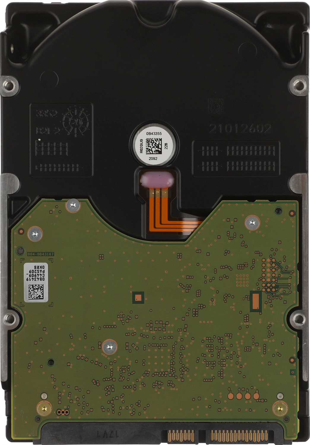 Жесткий диск WD SATA-III 10TB 0B42266\0B42301 WUS721010ALE6L4 Server Ultrastar DC HC330 4KN (7200rpm) 256Mb 3.5"