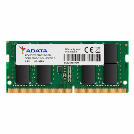 Память DDR4 8Gb 3200MHz A-Data AD4S32008G22-BGN OEM PC4-25600 CL22 SO-DIMM 260-pin 1.2В single rank OEM