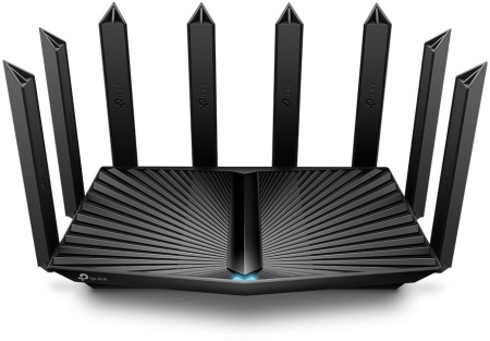 Роутер беспроводной TP-Link Archer AX90 AX6600 100/1000/2500BASE-T черный