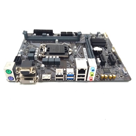 H410M S2H V2, Socket 1200, Intel®H470, 2xDDR4-2666, D-SUB+DVI-D+HDMI, 1xPCI-Ex16, 2xPCI-Ex1 уц-4-3 4xSATA3, 1xM.2, 8 Ch Audio, GLan, (4+2)xUSB2.0, (2+2)xUSB3.2, 2xPS/2, mATX, RTL {10} (823535)